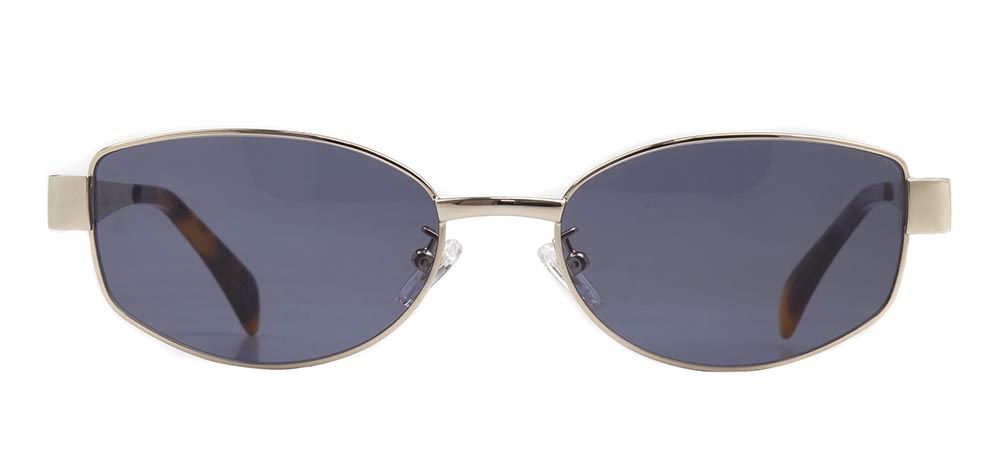 CARETTA CRTTAGÜNŞ 8593-C.01 Güneş Genç Kadın Oval Çerçeveli Metal UV400 - 1