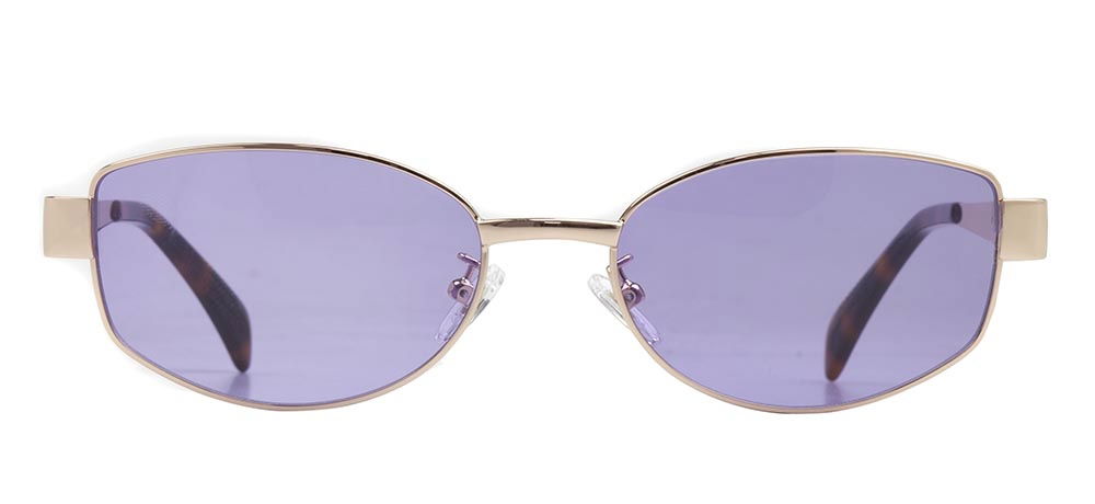 CARETTA CRTTAGÜNŞ 8593-C.02 Güneş Genç Kadın Oval Çerçeveli Metal UV400 - 1