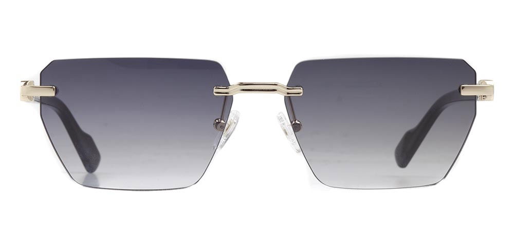 CARETTA CRTTAGÜNŞ 8594-C.01 Güneş Genç Kadın Köşeli Çerçevesiz Metal UV400 - 1