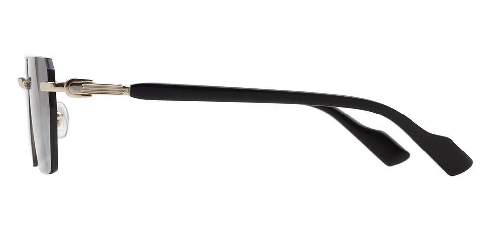 CARETTA CRTTAGÜNŞ 8594-C.01 Güneş Genç Kadın Köşeli Çerçevesiz Metal UV400 - 3