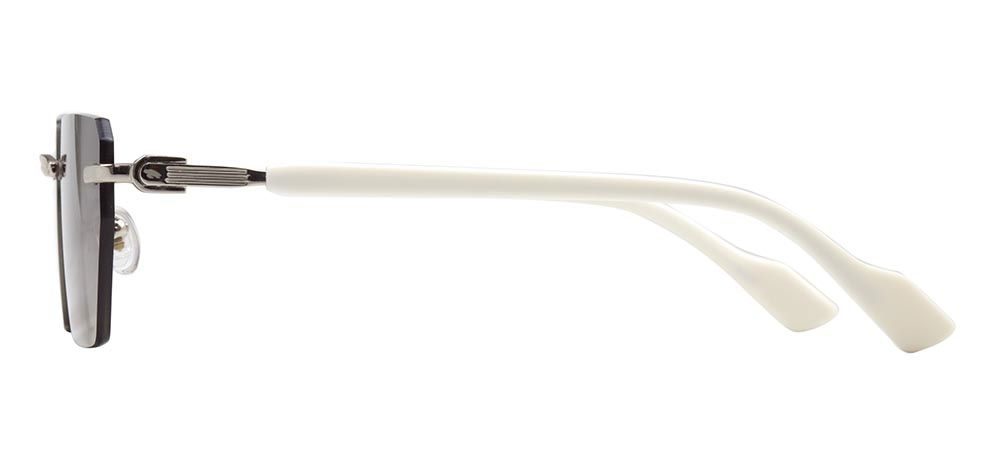 CARETTA CRTTAGÜNŞ 8594-C.02 Güneş Genç Kadın Köşeli Çerçevesiz Metal UV400 - 3