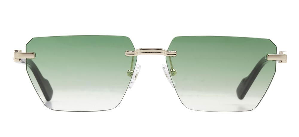 CARETTA CRTTAGÜNŞ 8594-C.03 Güneş Genç Kadın Köşeli Çerçevesiz Metal UV400 - 1