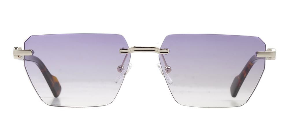 CARETTA CRTTAGÜNŞ 8594-C.04 Güneş Genç Kadın Köşeli Çerçevesiz Metal UV400 - 1