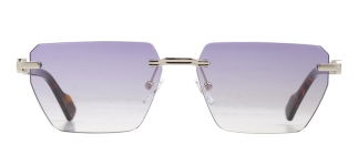 CARETTA CRTTAGÜNŞ 8594-C.04 Güneş Genç Kadın Köşeli Çerçevesiz Metal UV400 - CARETTA