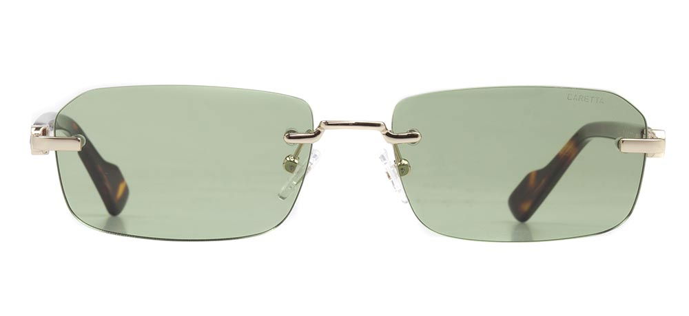 CARETTA CRTTAGÜNŞ 8595-C.02 Güneş Genç Erkek,Kadın,Unisex Köşeli Çerçevesiz Metal UV400 - 1