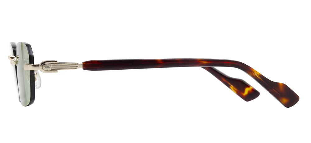 CARETTA CRTTAGÜNŞ 8595-C.02 Güneş Genç Erkek,Kadın,Unisex Köşeli Çerçevesiz Metal UV400 - 3