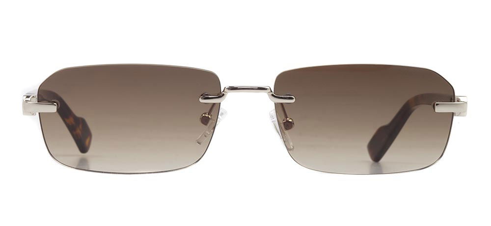 CARETTA CRTTAGÜNŞ 8595-C.03 Güneş Genç Erkek,Kadın,Unisex Köşeli Çerçevesiz Metal UV400 - 1