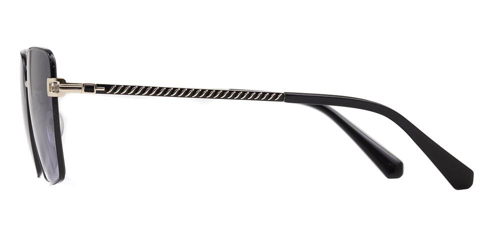 CARETTA CRTTAGÜNŞ 8597-C.01 Güneş Genç Kadın Köşeli Çerçeveli Metal UV400 - 3