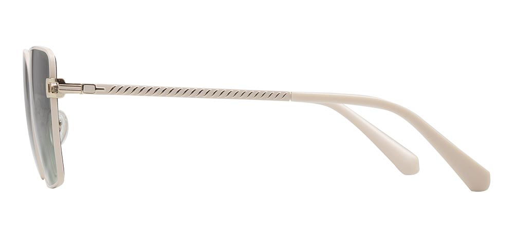 CARETTA CRTTAGÜNŞ 8597-C.03 Güneş Genç Kadın Köşeli Çerçeveli Metal UV400 - 3