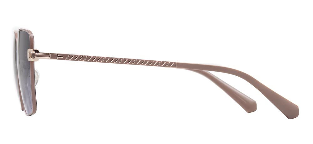 CARETTA CRTTAGÜNŞ 8597-C.04 Güneş Genç Kadın Köşeli Çerçeveli Metal UV400 - 3