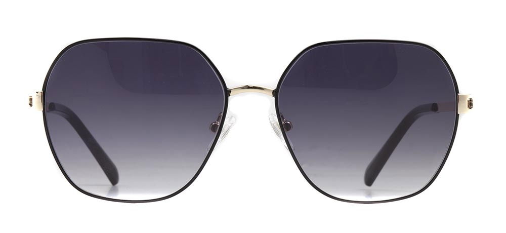 CARETTA CRTTAGÜNŞ 8598-C.01 Güneş Genç Kadın Köşeli Çerçeveli Metal UV400 - 1