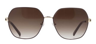 CARETTA CRTTAGÜNŞ 8598-C.02 Güneş Genç Kadın Köşeli Çerçeveli Metal UV400 