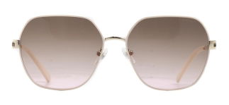 CARETTA CRTTAGÜNŞ 8598-C.03 Güneş Genç Kadın Köşeli Çerçeveli Metal UV400 