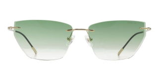 CARETTA CRTTAGÜNŞ 8599-C.01 Güneş Genç Kadın Çekik Çerçevesiz Titanyum UV400 