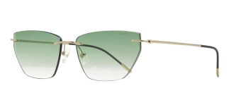 CARETTA CRTTAGÜNŞ 8599-C.01 Güneş Genç Kadın Çekik Çerçevesiz Titanyum UV400 - CARETTA (1)