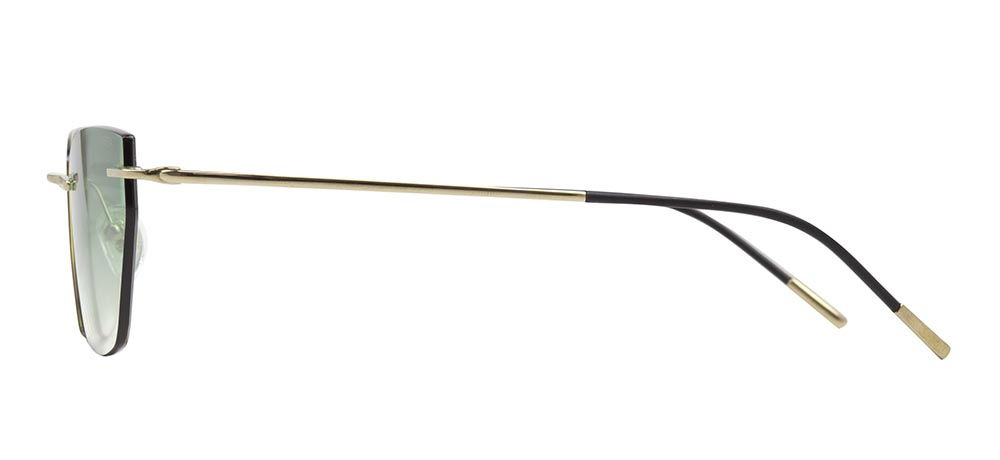 CARETTA CRTTAGÜNŞ 8599-C.01 Güneş Genç Kadın Çekik Çerçevesiz Titanyum UV400 - 3