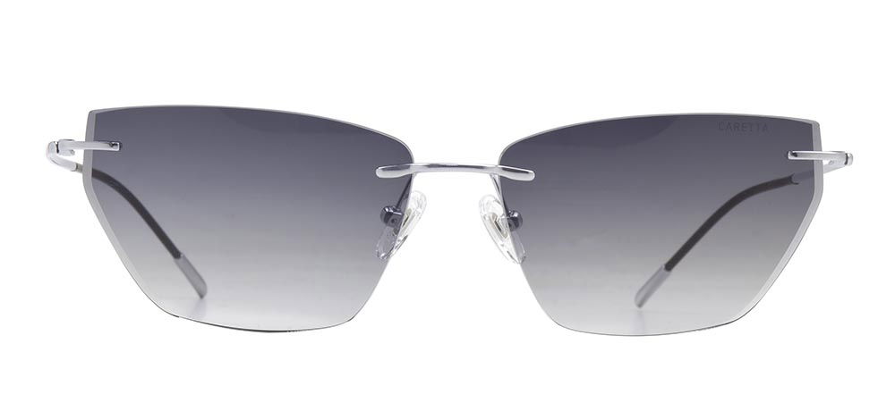 CARETTA CRTTAGÜNŞ 8599-C.02 Güneş Genç Kadın Çekik Çerçevesiz Titanyum UV400 - 1