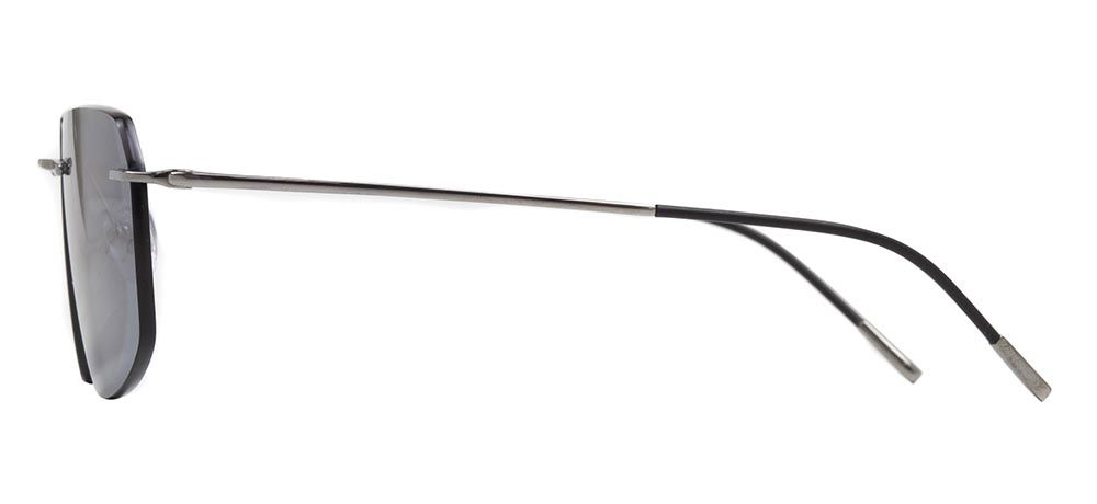 CARETTA CRTTAGÜNŞ 8600-C.01 Güneş Genç Erkek,Kadın,Unisex Köşeli Çerçevesiz Titanyum UV400 - 3