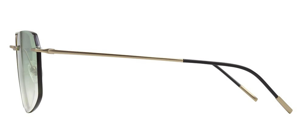 CARETTA CRTTAGÜNŞ 8600-C.02 Güneş Genç Erkek,Kadın,Unisex Köşeli Çerçevesiz Titanyum UV400 - 3