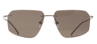 CARETTA CRTTAGÜNŞ 8600-C.03 Güneş Genç Erkek,Kadın,Unisex Köşeli Çerçevesiz Titanyum UV400 - CARETTA