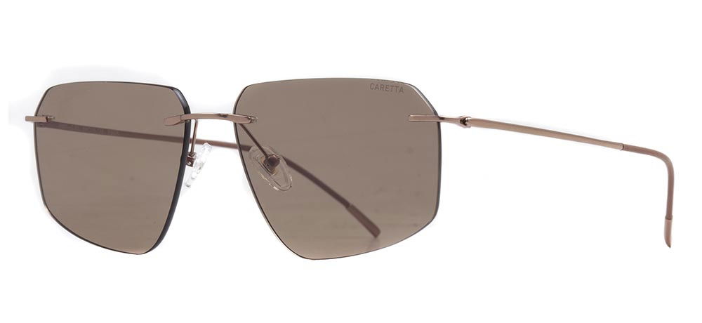 CARETTA CRTTAGÜNŞ 8600-C.03 Güneş Genç Erkek,Kadın,Unisex Köşeli Çerçevesiz Titanyum UV400 - 2