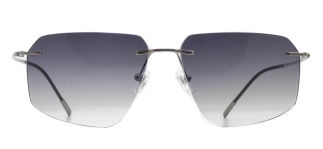 CARETTA CRTTAGÜNŞ 8600-C.04 Güneş Genç Erkek,Kadın,Unisex Köşeli Çerçevesiz Titanyum UV400 - CARETTA