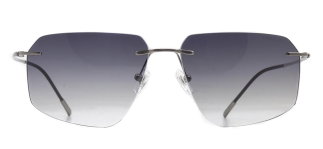 CARETTA CRTTAGÜNŞ 8600-C.04 Güneş Genç Erkek,Kadın,Unisex Köşeli Çerçevesiz Titanyum UV400 - CARETTA