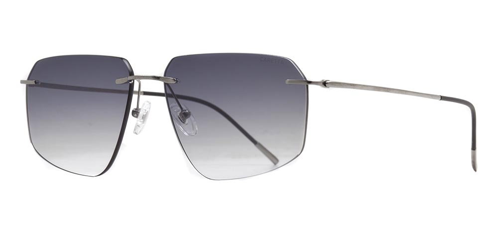 CARETTA CRTTAGÜNŞ 8600-C.04 Güneş Genç Erkek,Kadın,Unisex Köşeli Çerçevesiz Titanyum UV400 - 2