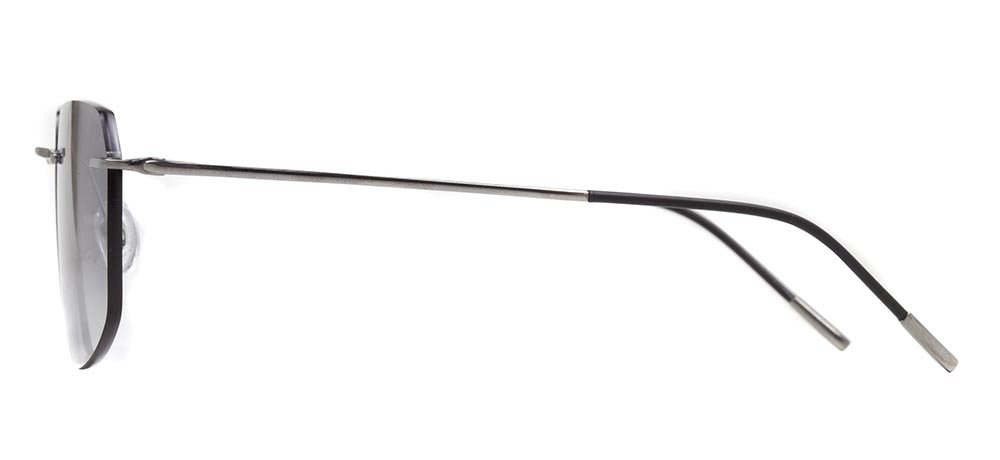 CARETTA CRTTAGÜNŞ 8600-C.04 Güneş Genç Erkek,Kadın,Unisex Köşeli Çerçevesiz Titanyum UV400 - 3