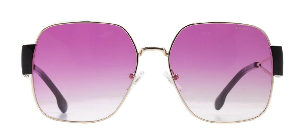 CARETTA CRTTAGÜNŞ 8601-C.01 Güneş Genç Kadın Köşeli Çerçeveli Metal UV400 - 1