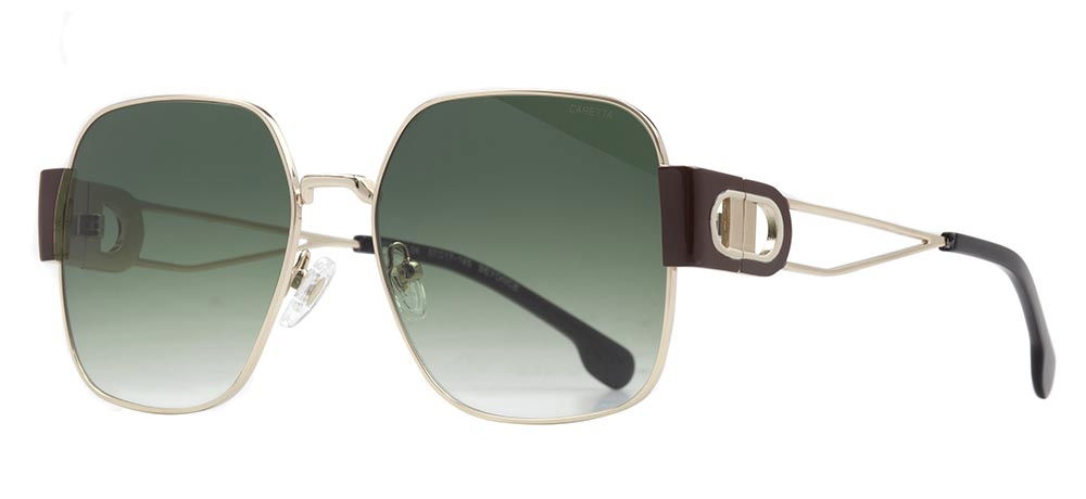 CARETTA CRTTAGÜNŞ 8601-C.04 Güneş Genç Kadın Köşeli Çerçeveli Metal UV400 - 2