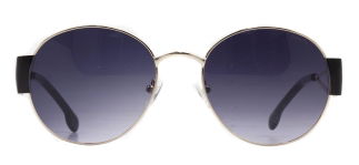 CARETTA CRTTAGÜNŞ 8602-C.01 Güneş Genç Kadın Oval Çerçeveli Metal UV400 - CARETTA