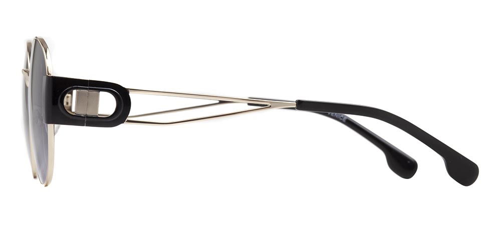 CARETTA CRTTAGÜNŞ 8602-C.01 Güneş Genç Kadın Oval Çerçeveli Metal UV400 - 3