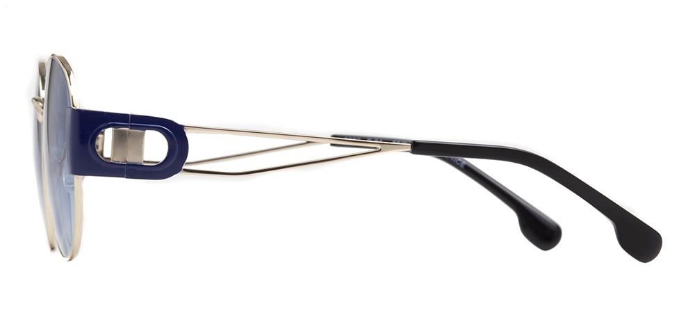 CARETTA CRTTAGÜNŞ 8602-C.04 Güneş Genç Kadın Oval Çerçeveli Metal UV400 - 3