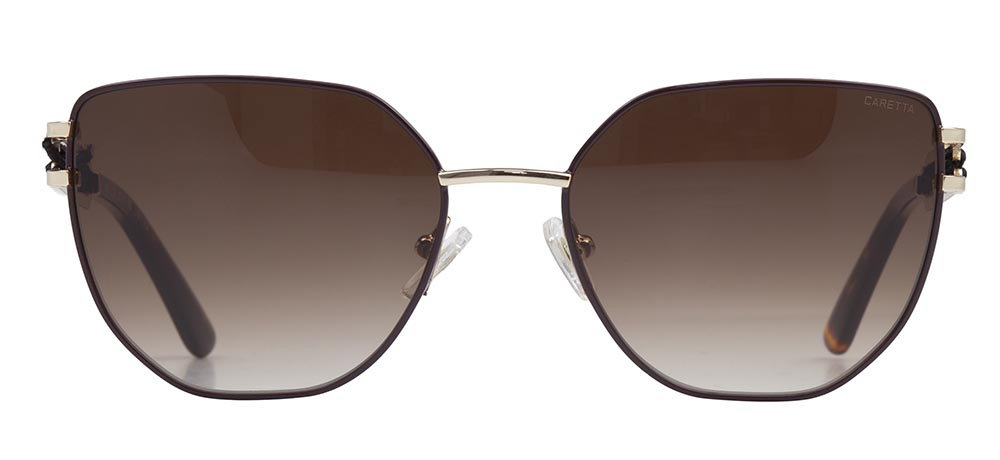 CARETTA CRTTAGÜNŞ 8603-C.02 Güneş Genç Kadın Köşeli Çerçeveli Metal UV400 - 1