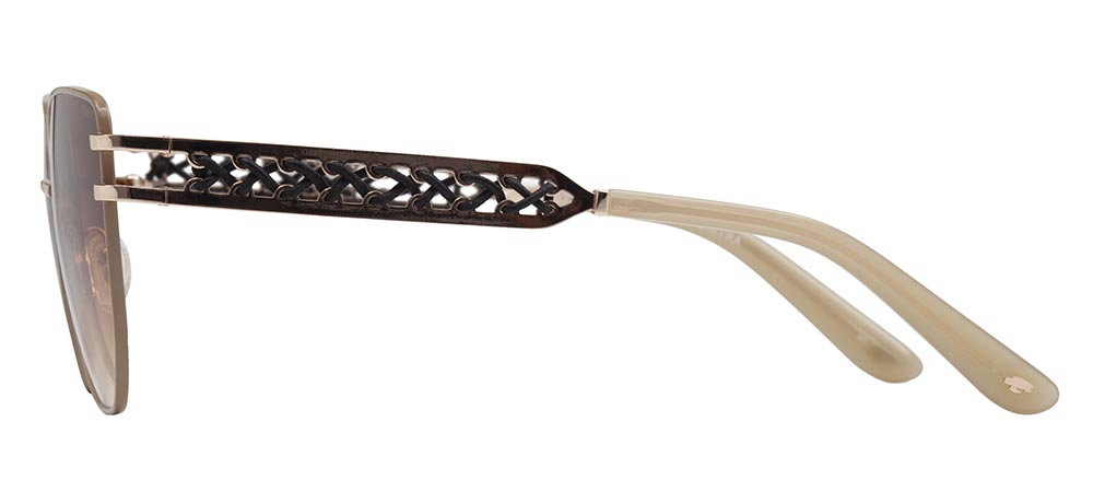 CARETTA CRTTAGÜNŞ 8603-C.03 Güneş Genç Kadın Köşeli Çerçeveli Metal UV400 - 3