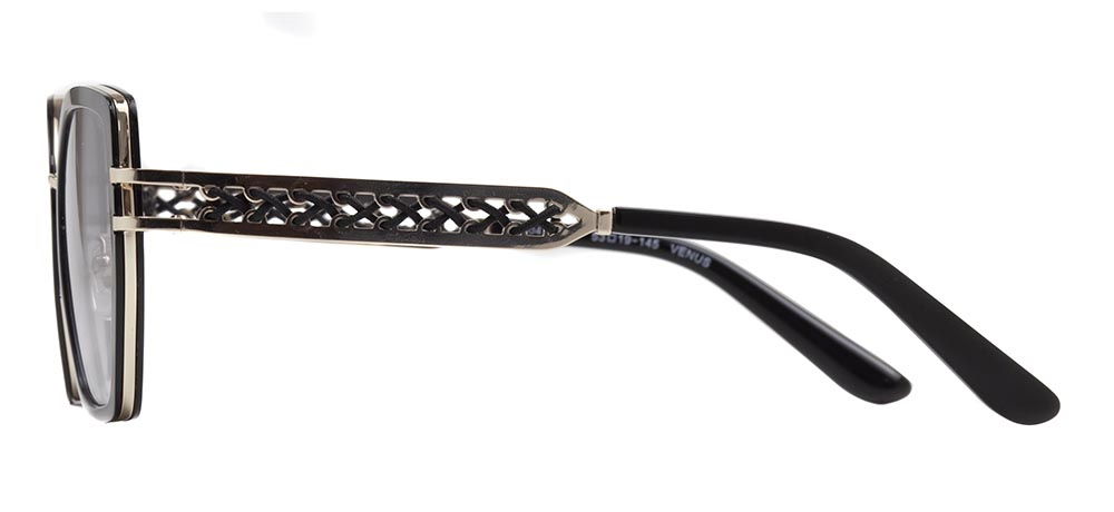 CARETTA CRTTAGÜNŞ 8604-C.01 Güneş Genç Kadın Köşeli Çerçeveli Metal UV400 - 3