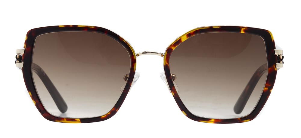 CARETTA CRTTAGÜNŞ 8604-C.02 Güneş Genç Kadın Oval Çerçeveli Metal UV400 - 1