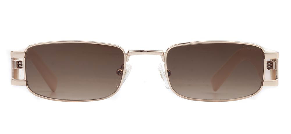 CARETTA CRTTAGÜNŞ 8605-C.03 Güneş Genç Kadın Köşeli Çerçeveli Metal UV400 - 1