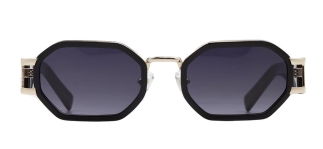 CARETTA CRTTAGÜNŞ 8606-C.01 Güneş Genç Kadın Geometrik Çerçeveli Metal UV400 