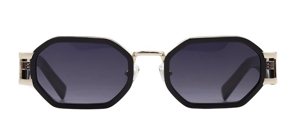 CARETTA CRTTAGÜNŞ 8606-C.01 Güneş Genç Kadın Geometrik Çerçeveli Metal UV400 - 1