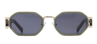 CARETTA CRTTAGÜNŞ 8606-C.04 Güneş Genç Kadın Geometrik Çerçeveli Metal UV400 