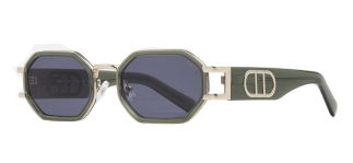 CARETTA CRTTAGÜNŞ 8606-C.04 Güneş Genç Kadın Geometrik Çerçeveli Metal UV400 - CARETTA (1)