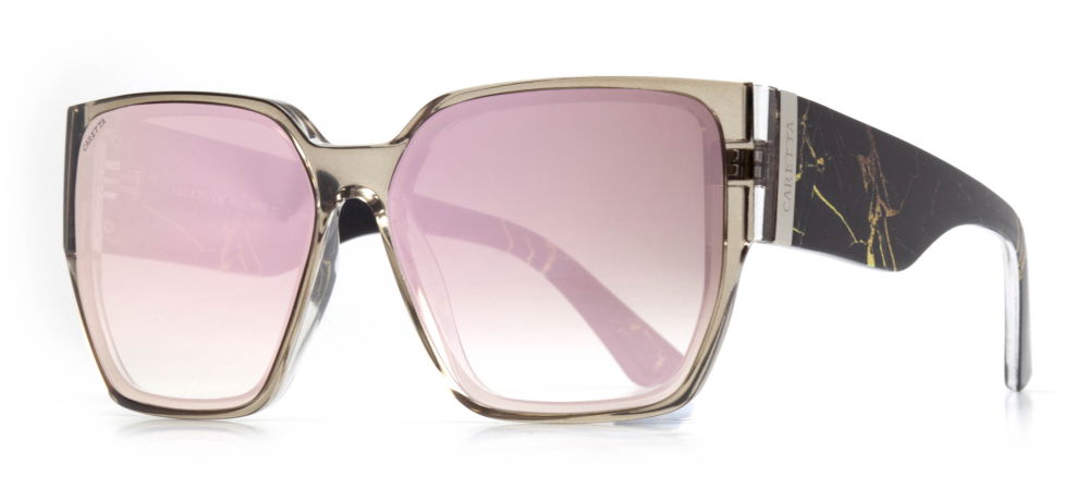 CARETTA CRTTAGÜNŞ 8802-C.12 Güneş Genç,Yetişkin Kadın Köşeli Çerçeveli Grilamid TR90 UV400 - 2