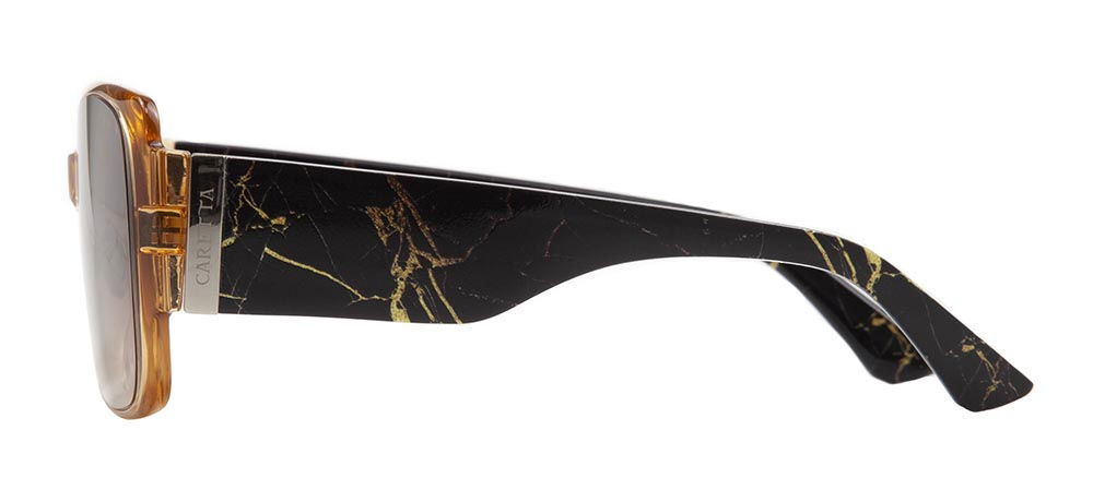 CARETTA CRTTAGÜNŞ 8804-C.04 Güneş Genç,Yetişkin Kadın Köşeli Çerçeveli Grilamid TR90 UV400 - 3