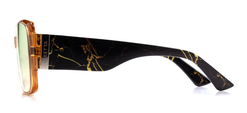 CARETTA CRTTAGÜNŞ 8804-C.14 Güneş Genç,Yetişkin Kadın Köşeli Çerçeveli Grilamid TR90 UV400 - 3