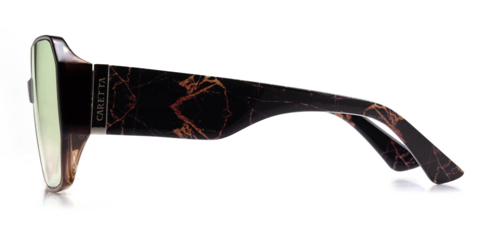 CARETTA CRTTAGÜNŞ 8805-C.09 Güneş Genç,Yetişkin Kadın Geometrik Çerçeveli Grilamid TR90 UV400 - 3