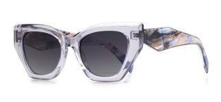 CARETTA CRTTAGÜNŞ 8808-C.01 Güneş Genç Kadın Geometrik Çerçeveli Grilamid TR90 UV400,Polarize - CARETTA (1)