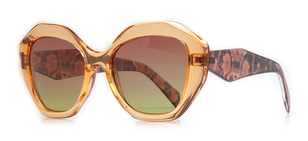 CARETTA CRTTAGÜNŞ 8809-C.04 Güneş Genç,Yetişkin Kadın Geometrik Çerçeveli Grilamid TR90 Polarize - 2