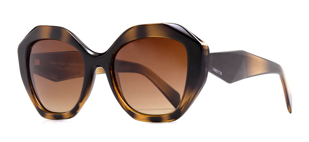 CARETTA CRTTAGÜNŞ 8809-DM05 Güneş Genç,Yetişkin Kadın Geometrik Çerçeveli Grilamid TR90 Polarize - 2